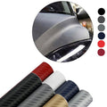 3D Carbon Fiber Car Sticker Waterproof Car Loading Edge - Door Sill - Paint Protection Film (L200 x W25)cm