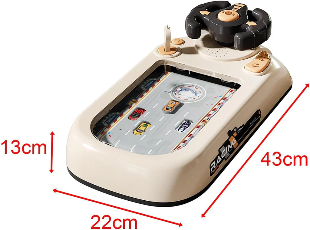 Simulated Driving Racing Car Game with Sound