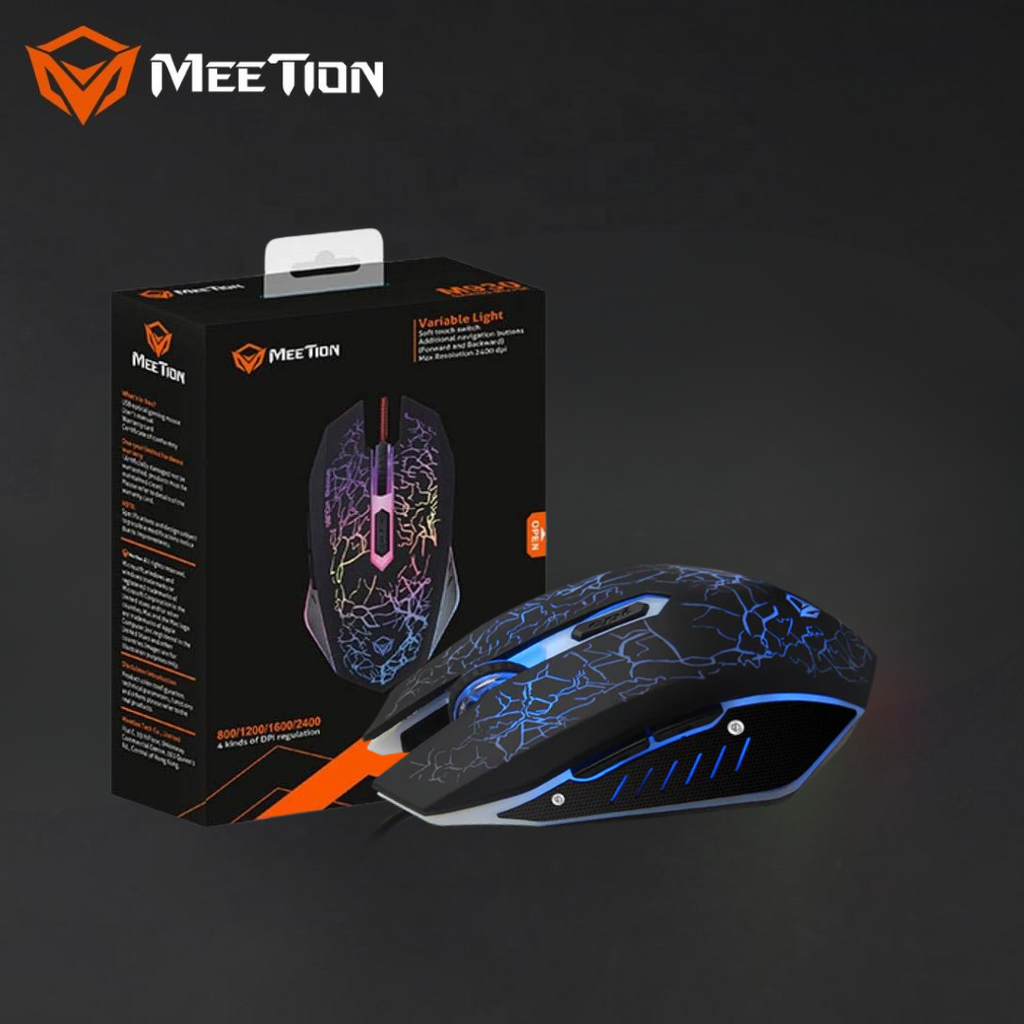 MEETION M930 Gaming Mouse Wired With RGB Chroma Backlit