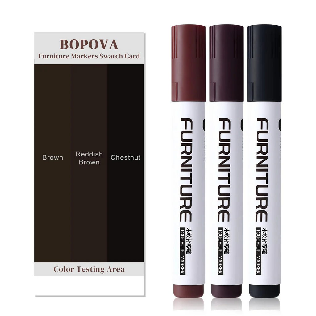 Pen Wood Scratch Repair Markers (Set of 12)