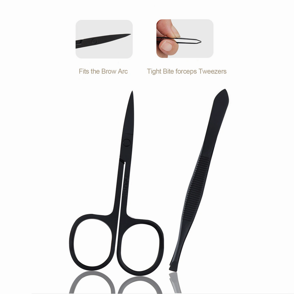 PINK Manicure Set Nail Clippers Tools Household 18Pcs , Tool Kit for Men and Women