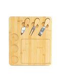 Bamboo Cheese Board Set