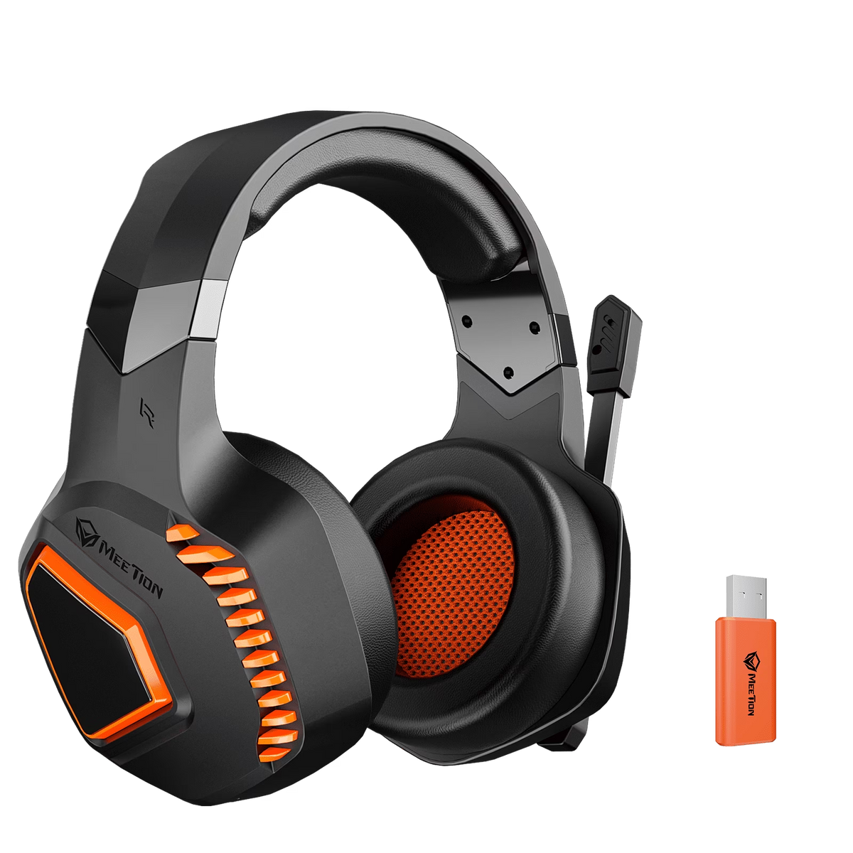 Wireless Bluetooth Gaming Headphones Meetion MTBth014 Color Jungle Green